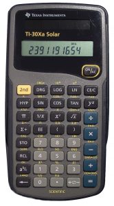 texas instruments ti-30xa calculator