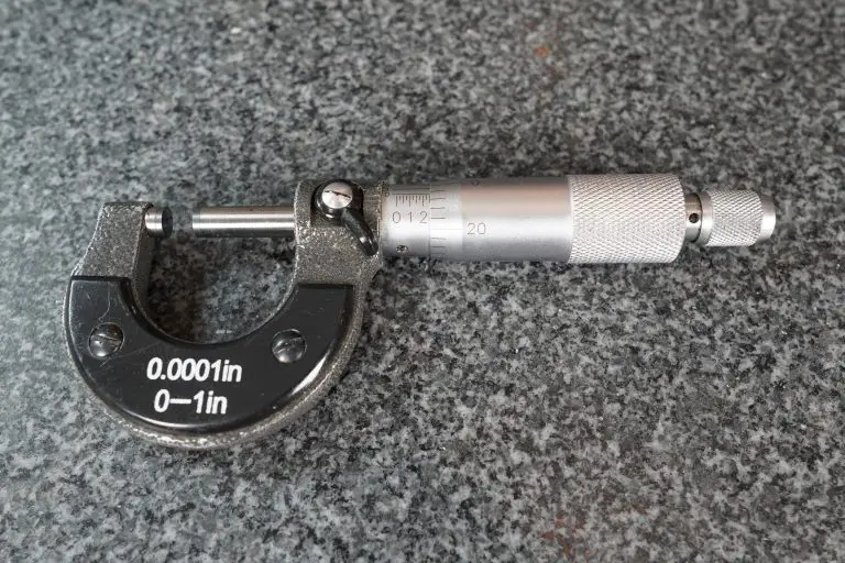 a 0-1" outside micrometer