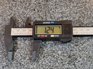 Adoric digital caliper display