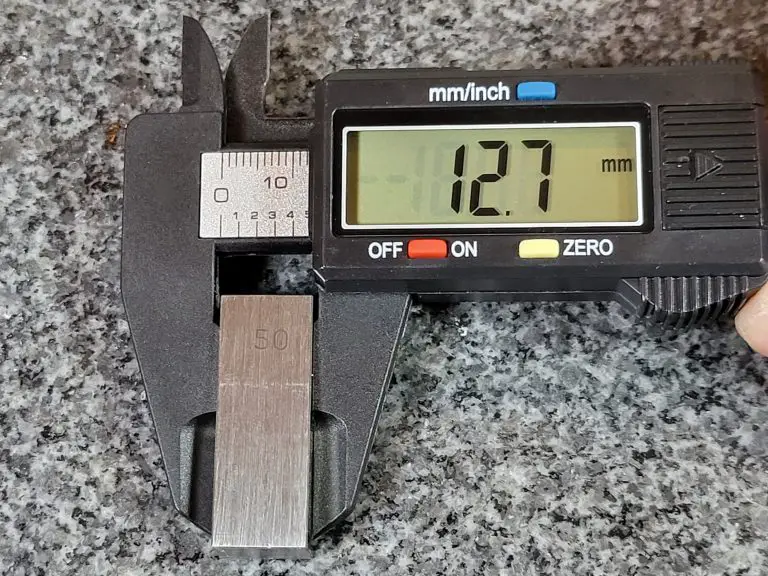 Adoric digital caliper measuring block mm