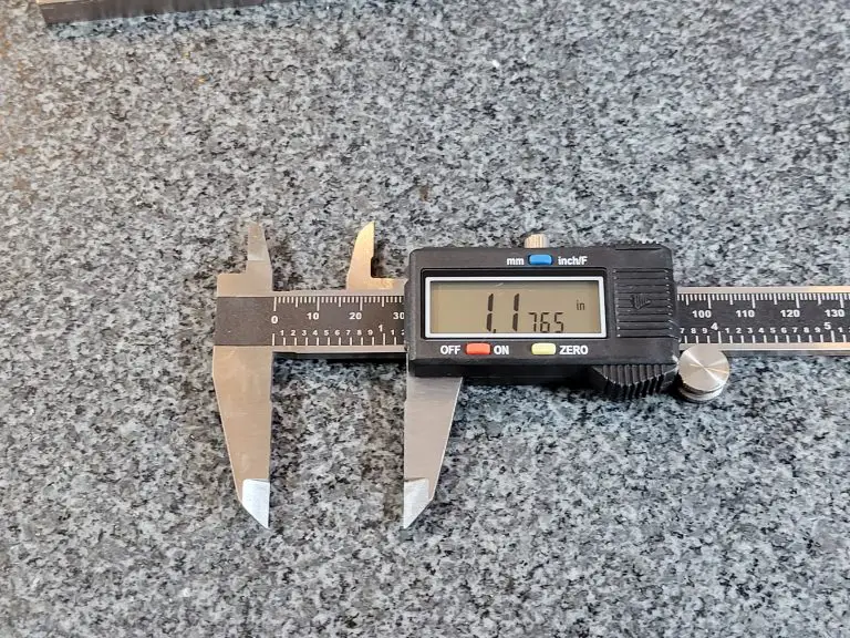 Neiko digital caliper display