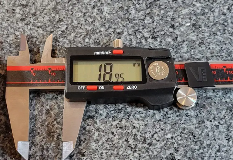 VINCA digital caliper display mm