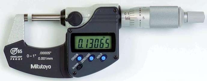 mitutoyo digital micrometer