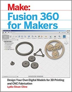 make: fusion 360 for makers book cover