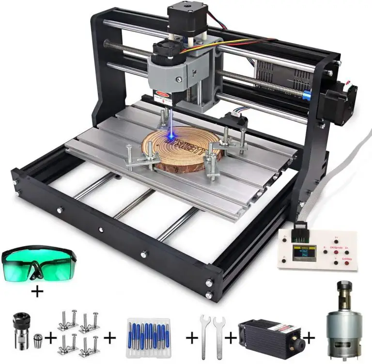 mysweety cnc 3018-pro laser engraving wood piece