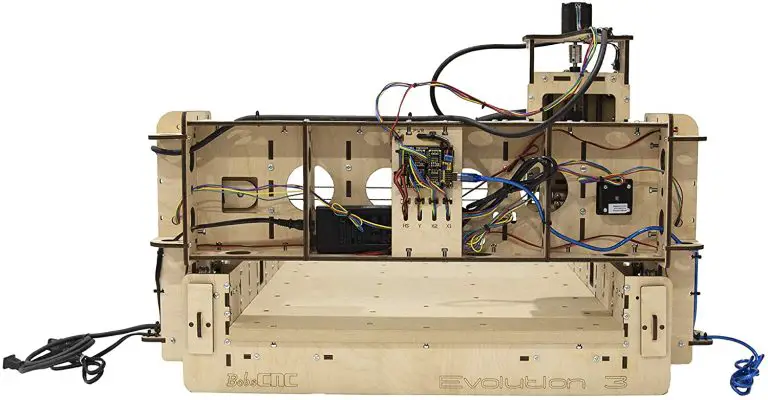 bobscnc evolution 3 back view