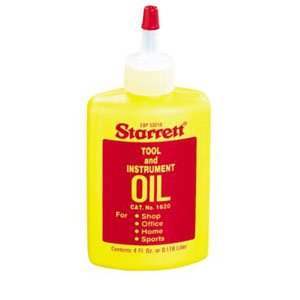 starrett tool and instrument oil bottle with cap