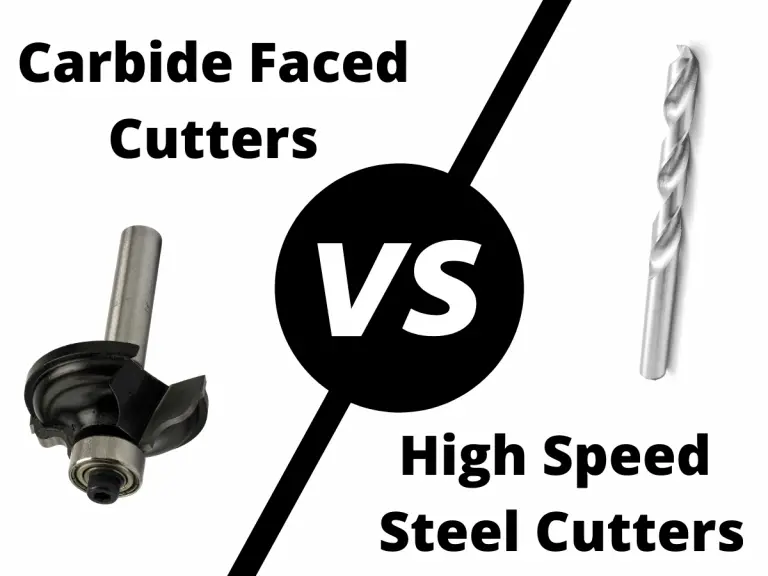 carbide faced cutters vs high speed steel cutters