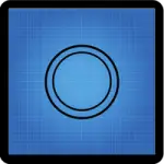 Concentricity Blueprint GD&T Symbol two concentric circles
