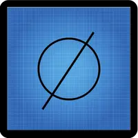 Diameter Blueprint GD&T Symbol o with line through it