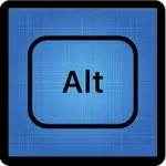 picture of an alt key