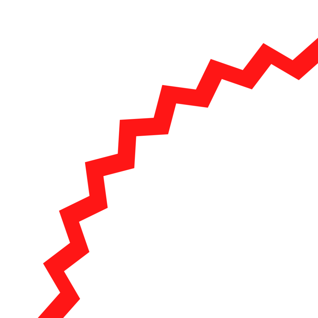 illustration showing how a CNC machine makes steps when using circular interpolation